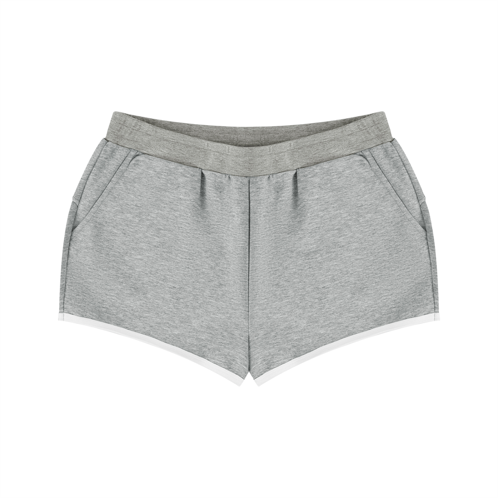 Women's Retro Contrast Binding Shorts