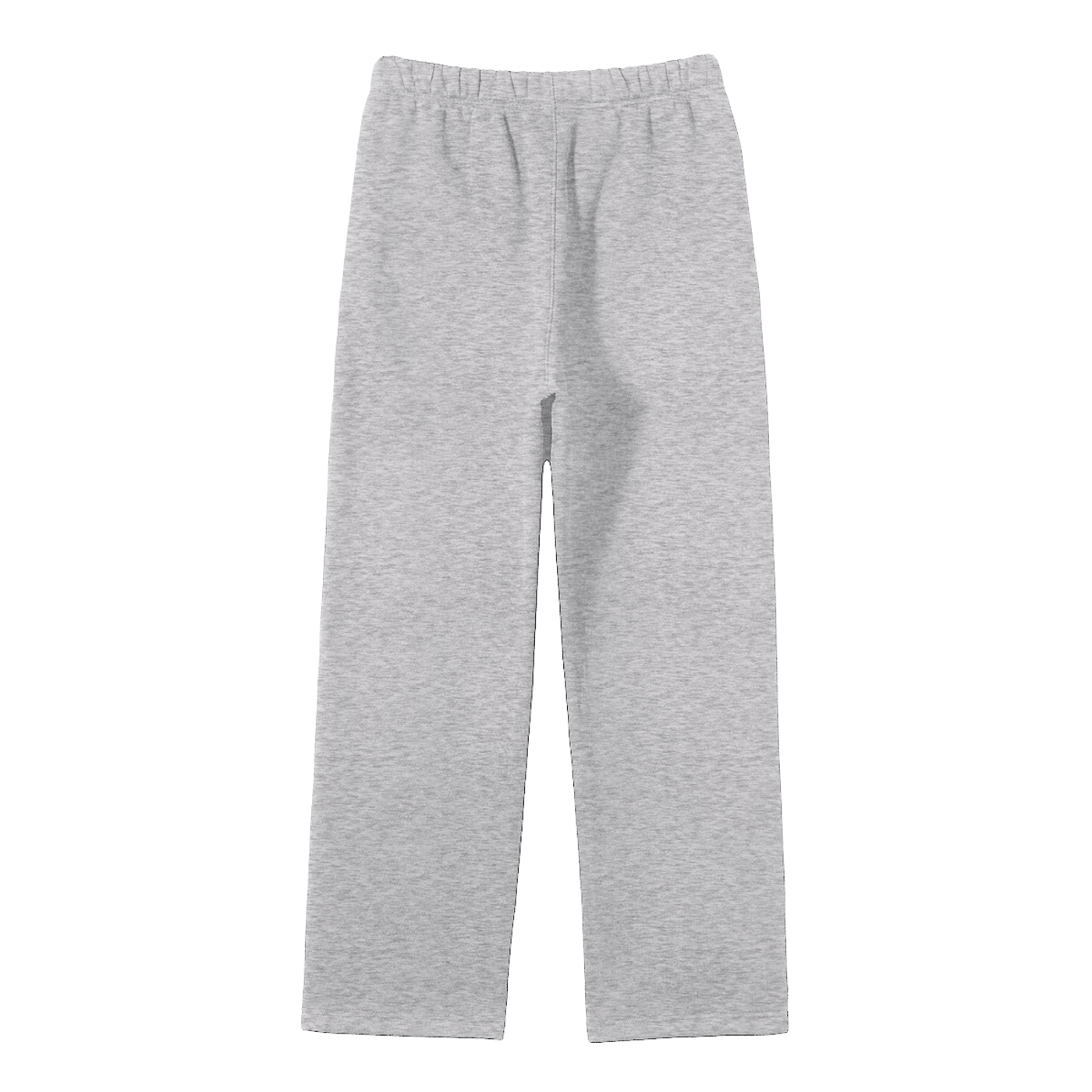 Lucky Cat Unisex Solid Color Fleece Straight Leg Pants