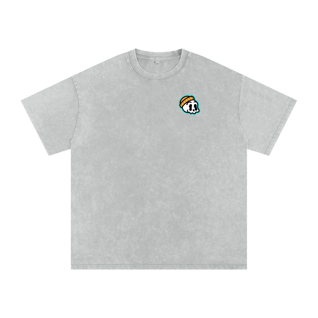 Skully Pocket Oversized T-Shirt