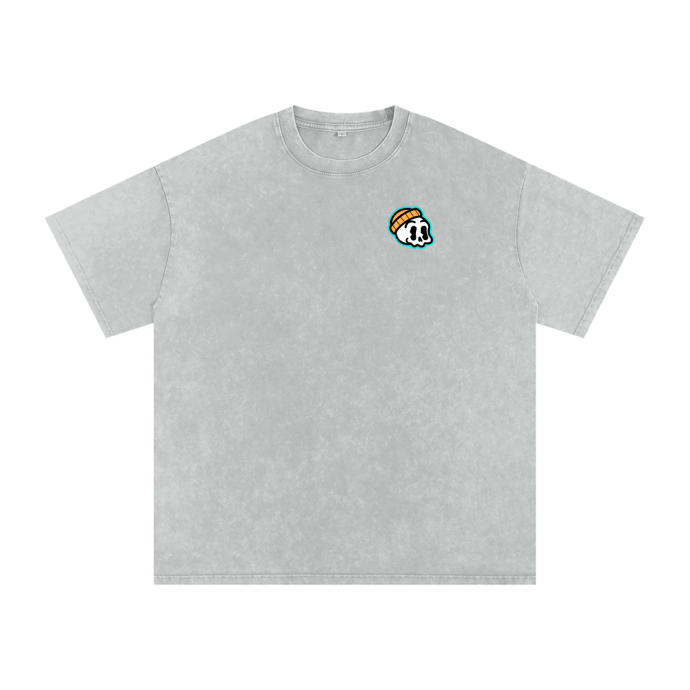 Skully Pocket Oversized T-Shirt