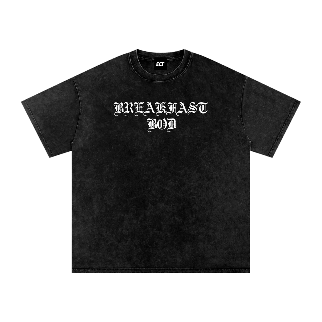 OG English Breakfastbod Snow Washed OversizedT-Shirt