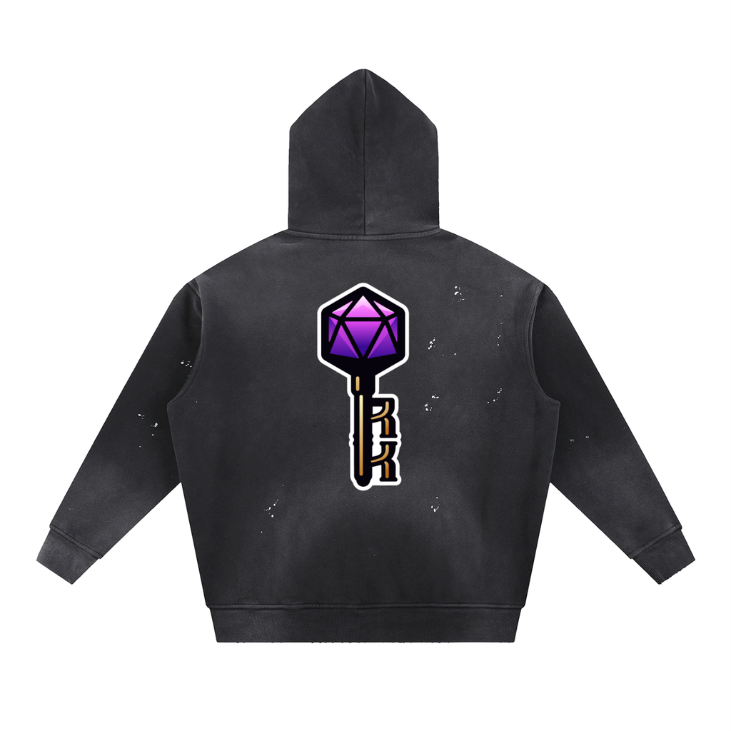 Realm Keeper Vintage Washed Fleece Hoodie