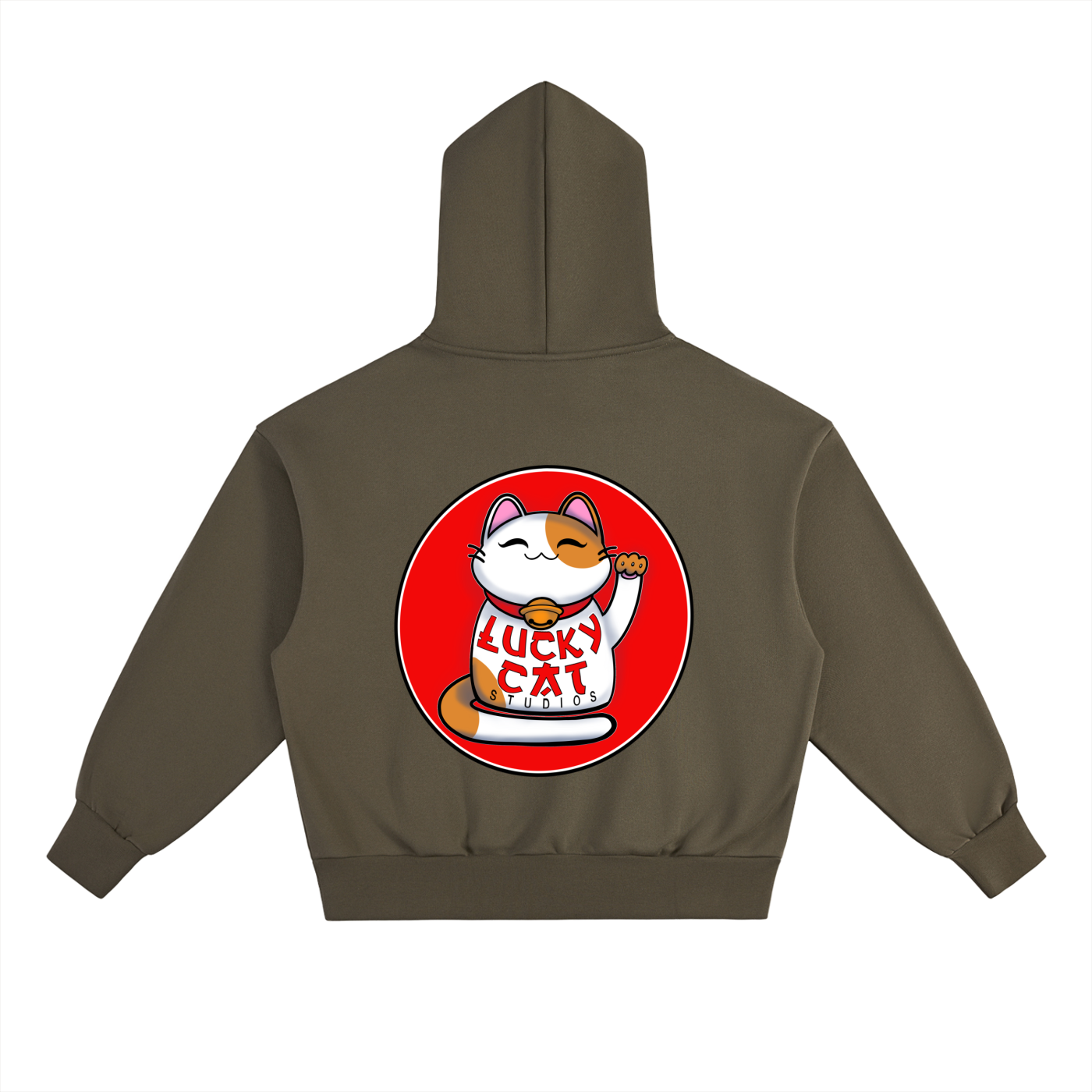Lucky Cat Essential Heavyweight Fleece Hoodie