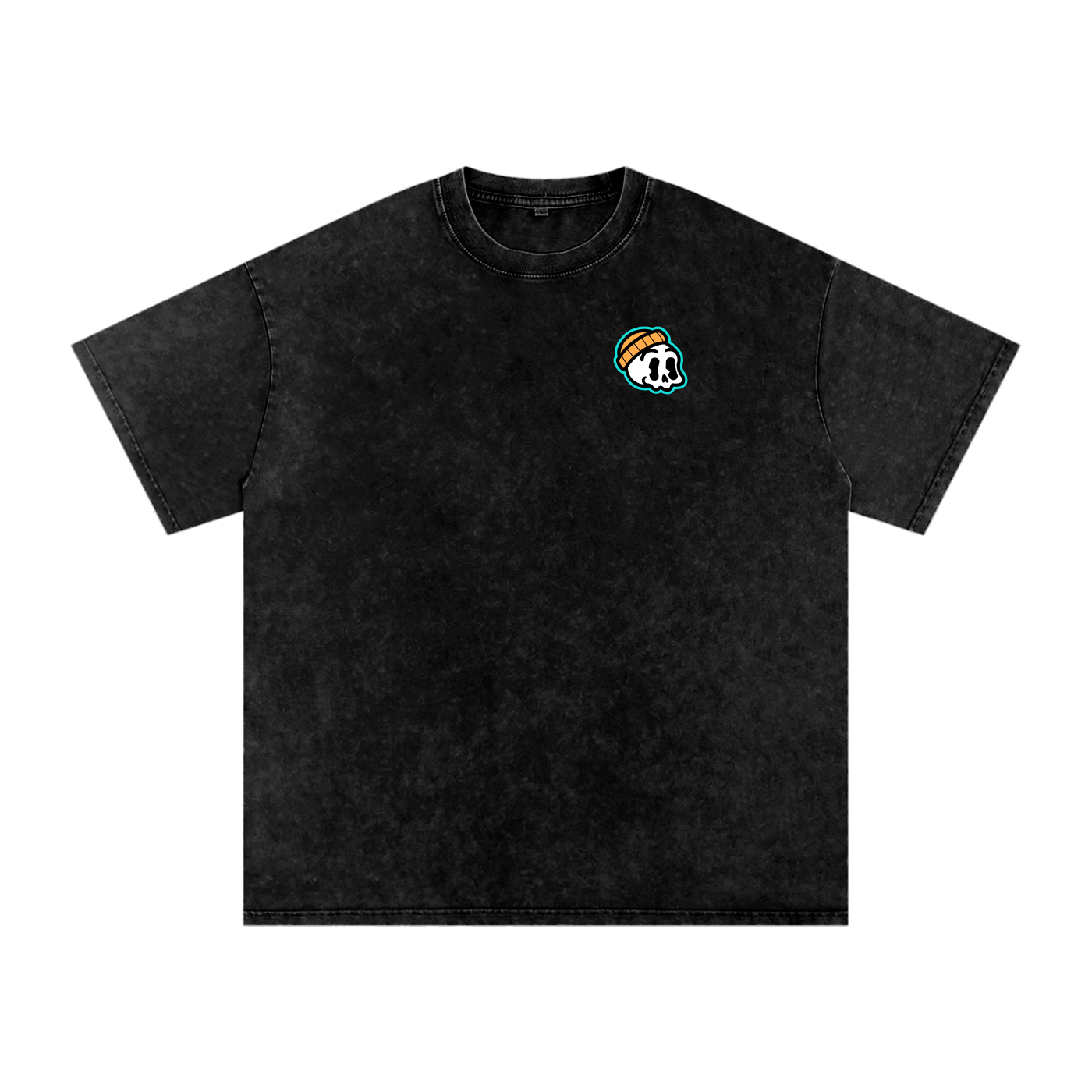 Skully Pocket Oversized T-Shirt