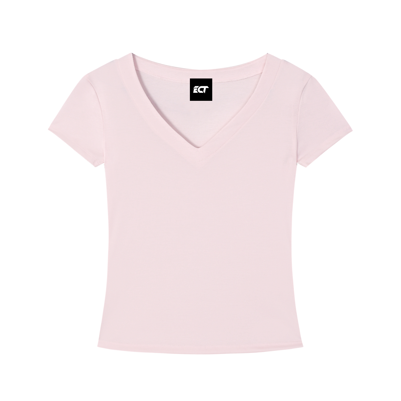 Tencel Slim Fit V-Neck T-Shirt