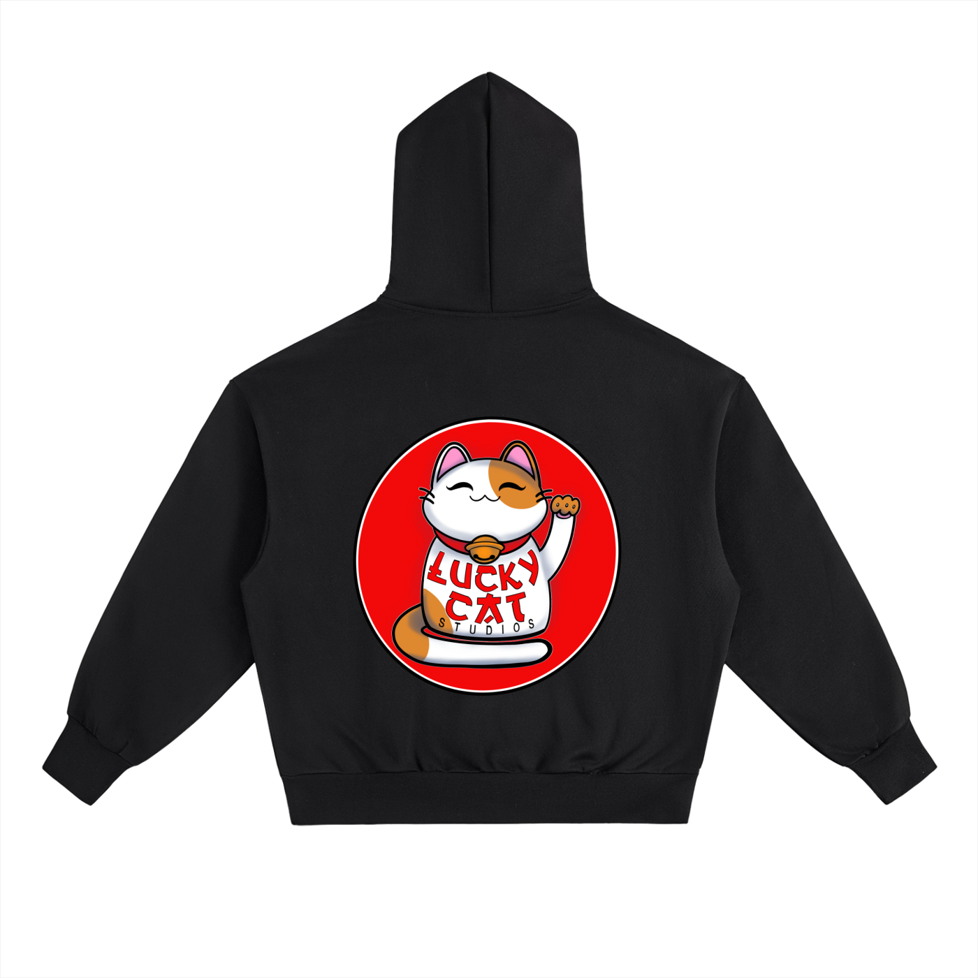 Lucky Cat Essential Heavyweight Fleece Hoodie