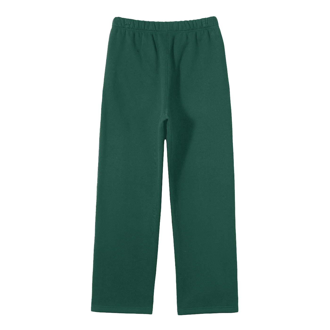Lucky Cat Unisex Solid Color Fleece Straight Leg Pants