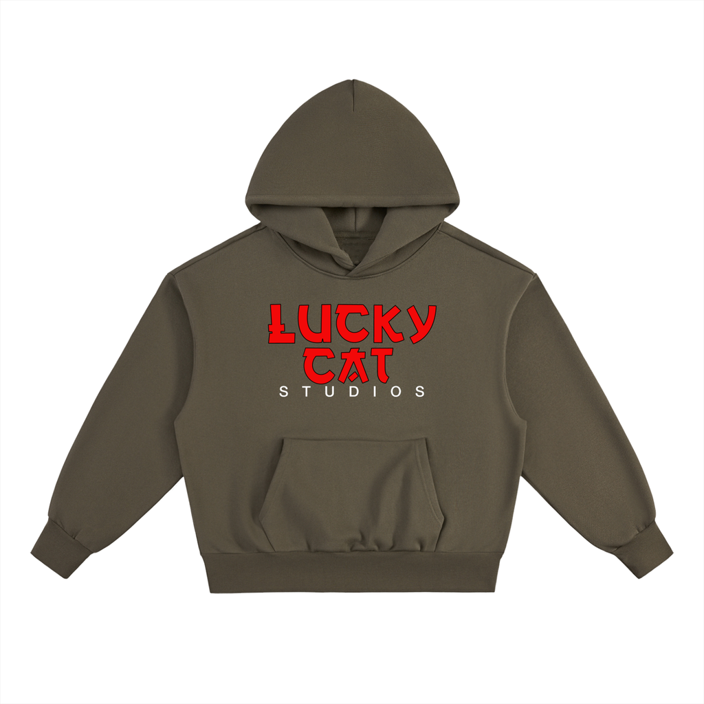 Lucky Cat Essential Heavyweight Fleece Hoodie