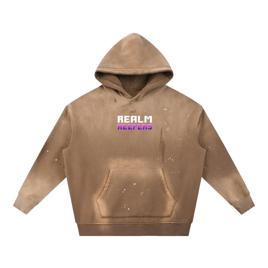 Realm Keeper Vintage Washed Fleece Hoodie