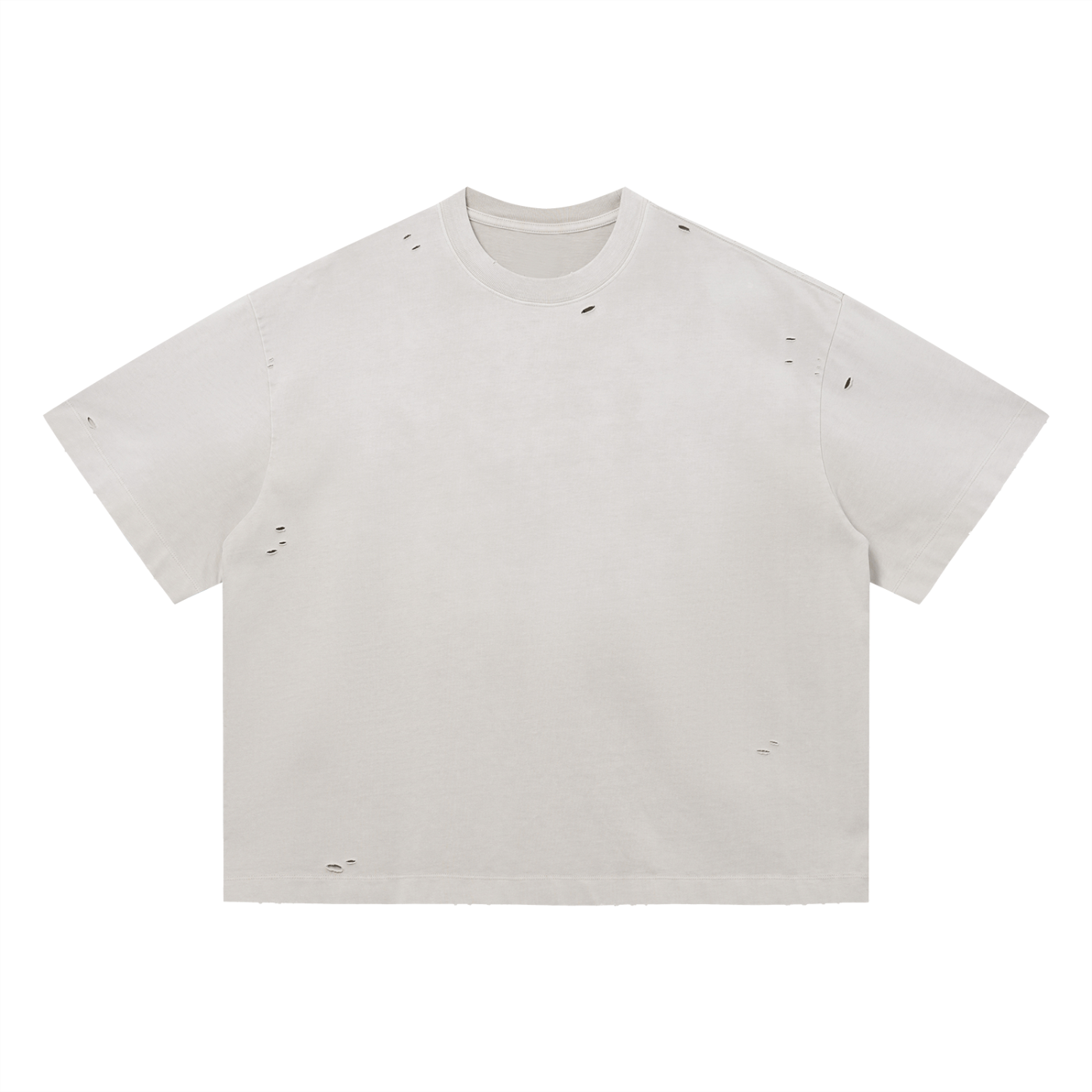 Vintage Washed Distressed Boxy Oversized T-Shirt