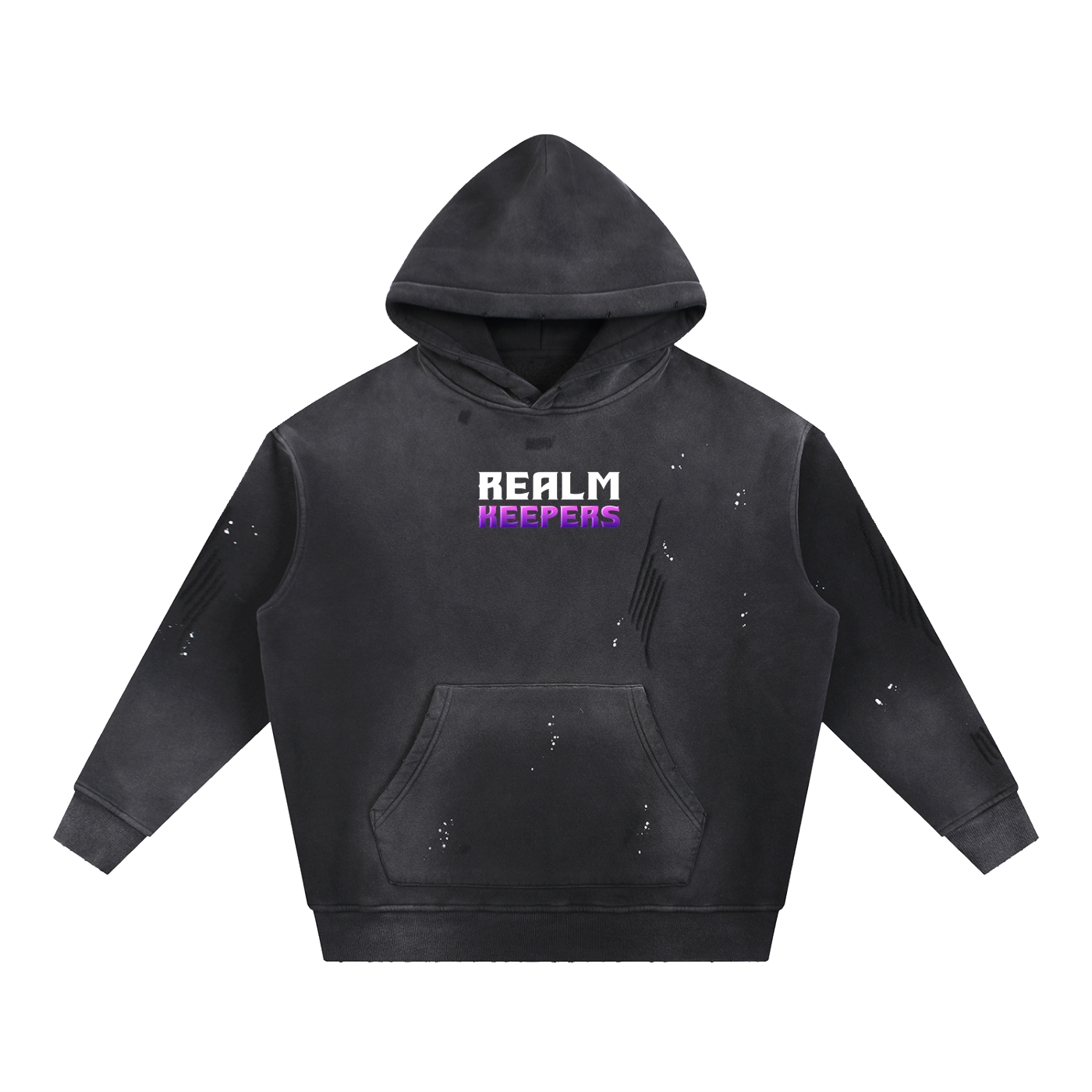 Realm Keeper Vintage Washed Fleece Hoodie