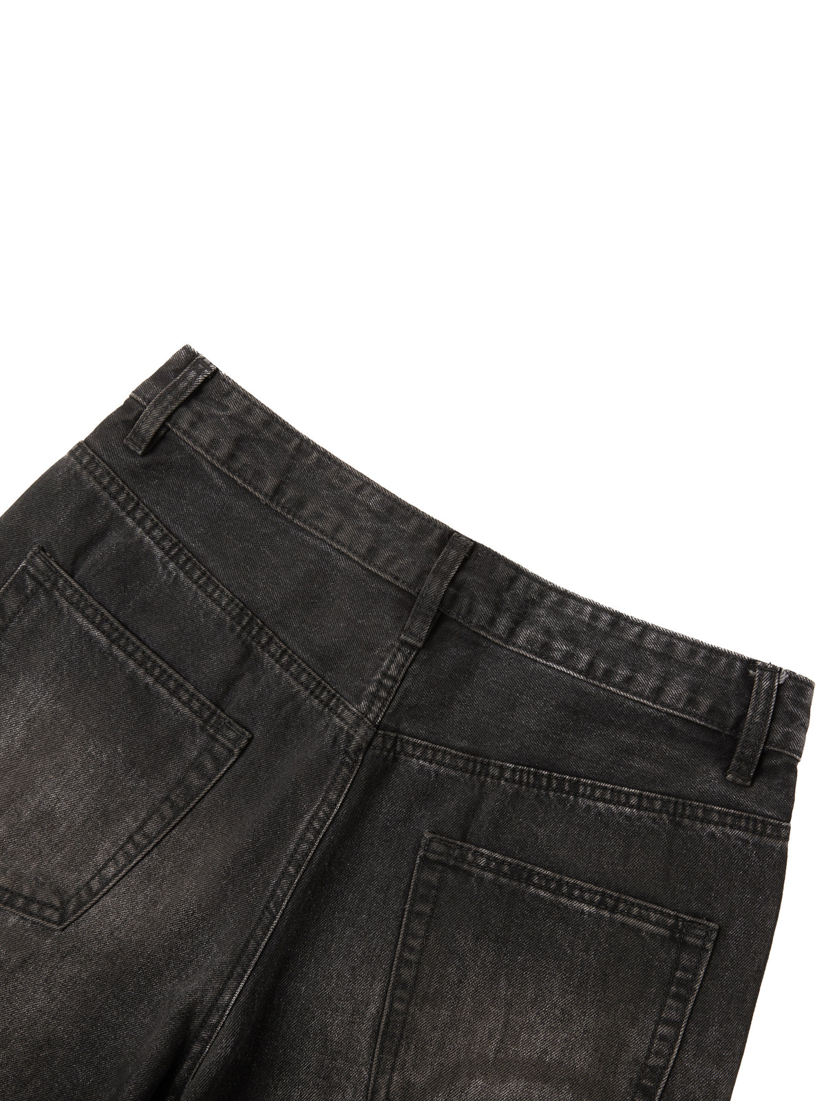 Vintage Wash Heavyweight Denim Jeans